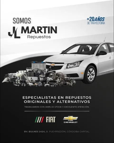 Post: Somos JL Martín, especialistas en repuestos originales y alternativos